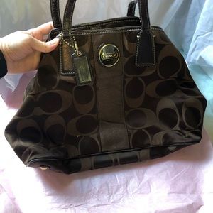 Coach Shoulder Bag Kisslock